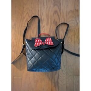 Disney‎ Dani by Danielle Nicole Minnie Mouse Quilted Backpack Purse Bag